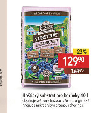 Substrát pro borůvky Hoštický Substrát