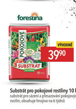 Substrát pro pokojové rostliny Forestina