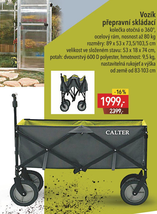 Zahradní vozík Catler