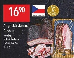 Anglická slanina Globus