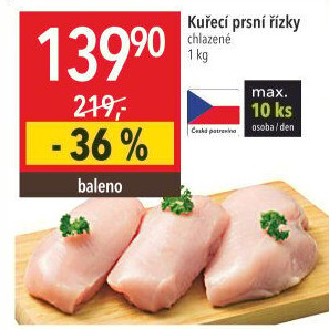 Kuřecí prsní řízky