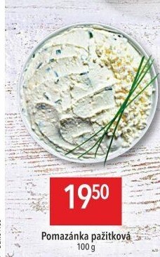 Pomazánka pažitková Globus