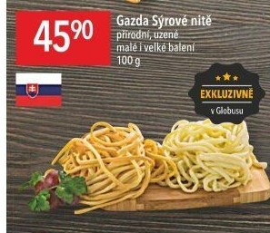 Sýrové nitě Gazda