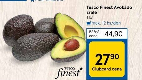 Avokádo Tesco Finest