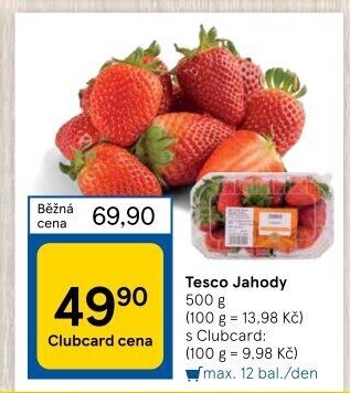 Jahody Tesco