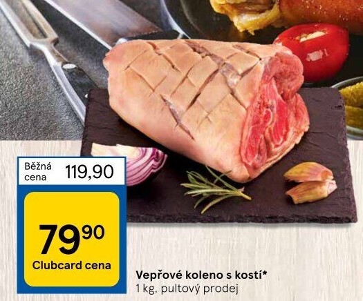 Koleno vepřové s kostí