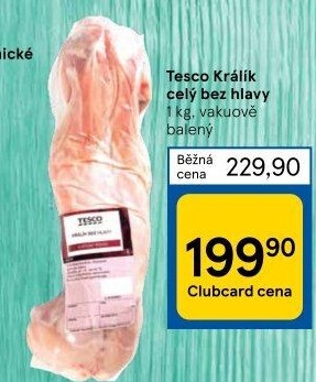 Králík Tesco