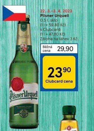 Pivo Pilsner Urquell