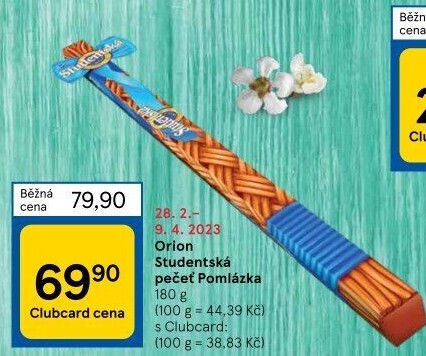 Pomlázka Studentská pečeť Orion