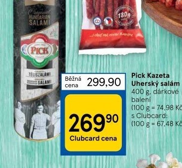 Salám Uherák Pick - dárkové balení