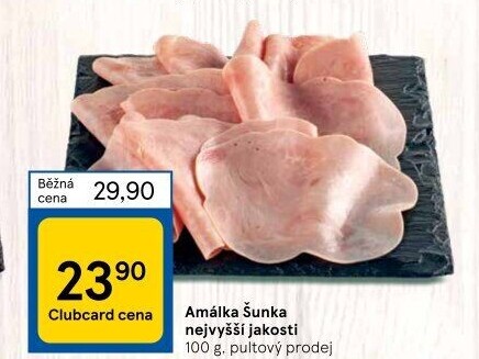 Šunka Amálka nejvyšší jakosti Krásno