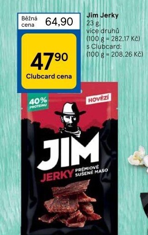 Sušené maso Jim Jerky