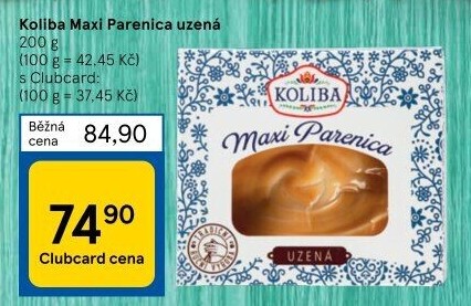 Sýr Parenica Koliba Bystřice pod Hostýnem