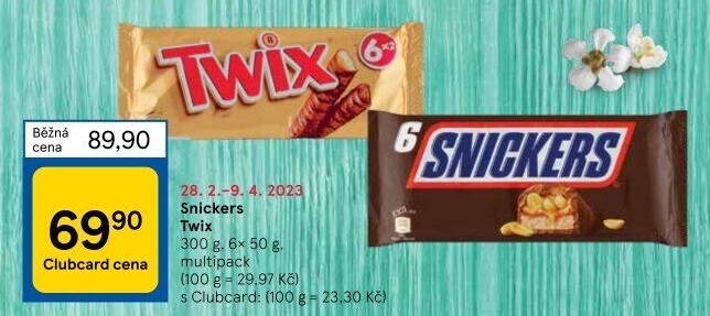 Tyčinka Snickers
