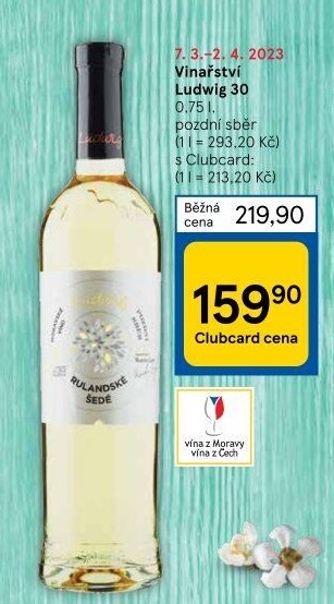 Vína Ludwig 30 Vinařství Ludwig - pozdní sběr
