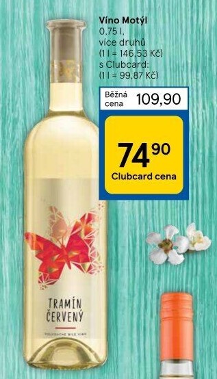 Vína Motýl Víno Mikulov