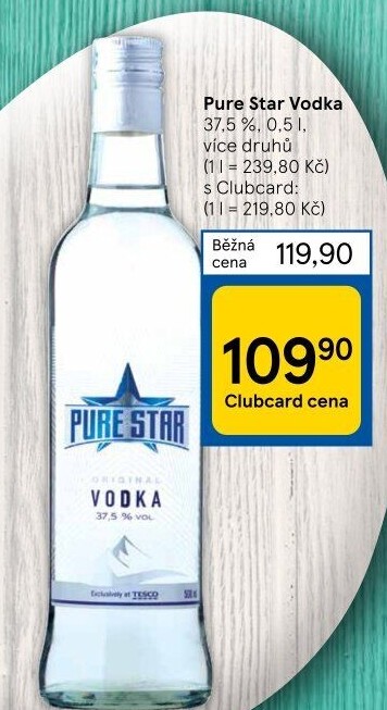 Vodka Pure Star