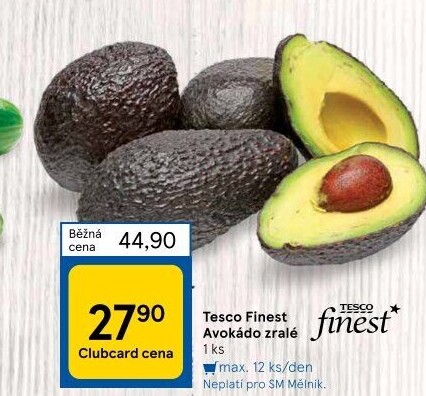 Avokádo Tesco Finest