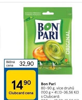 Bonbony Bon Pari Nestlé