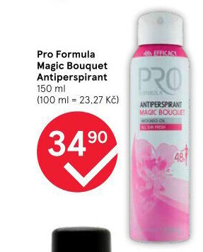 Deodorant sprej Pro Formula Tesco