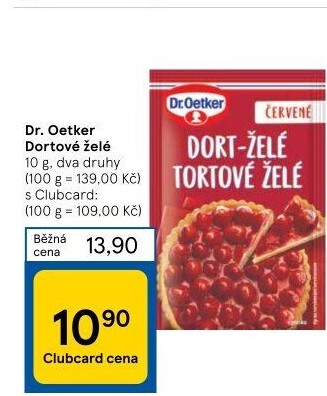 Dortové želé Dr.Oetker