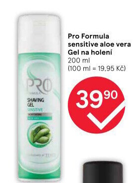 Gel na holení dámský Pro Formula Tesco