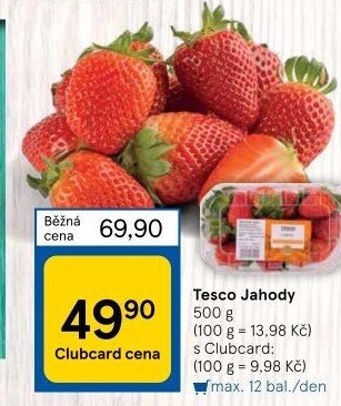 Jahody Tesco