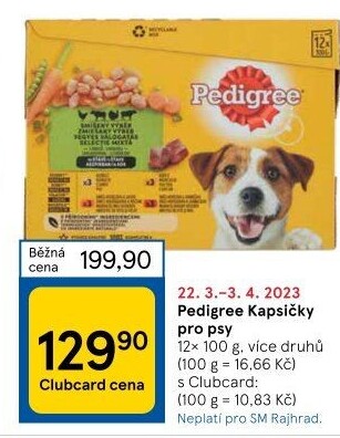 Kapsičky pro psy Pedigree
