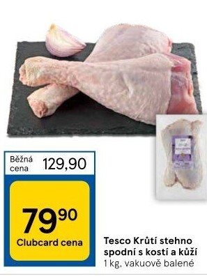 Krůtí stehna Tesco