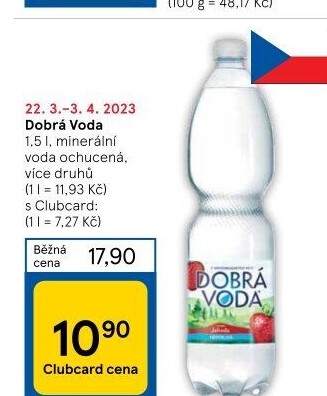 Ochucená voda Dobrá voda