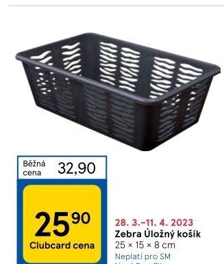 Plastový košík