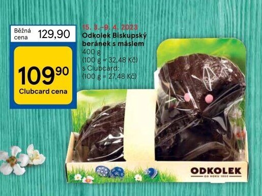 Velikonoční beránek Odkolek