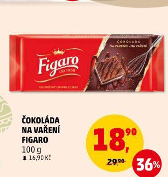 Čokoláda na vaření Figaro