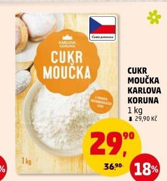 Cukr moučka Karlova Koruna