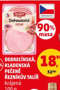 Debrecínská pečeně Řezníkův talíř