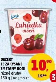Dezert zakysaný Boni