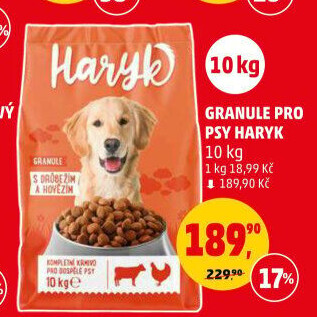 Granule pro psy Haryk