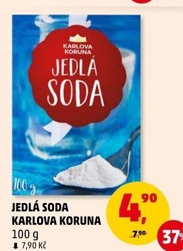 Jedlá soda Karlova Koruna