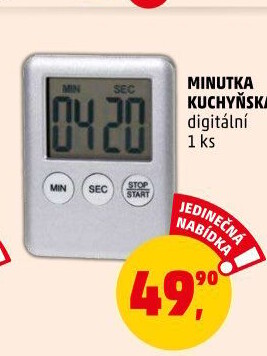 Kuchyňská minutka