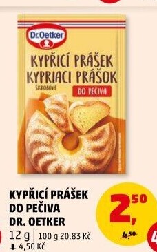Kypřicí prášek Dr. Oetker