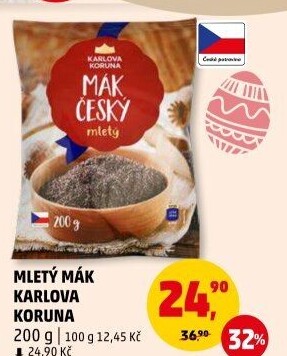 Mák mletý Karlova Koruna