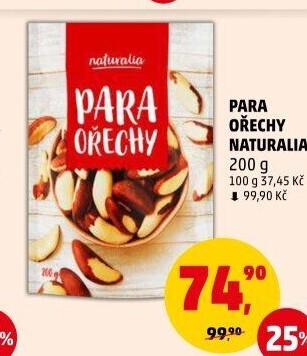 Para ořechy Naturalia