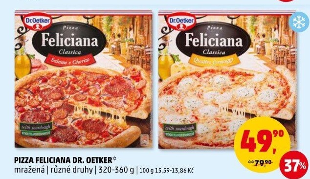 Pizza mražená FelicianaDr. Oetker