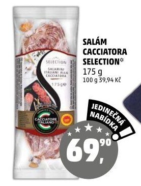 Salám Cacciatore Selection