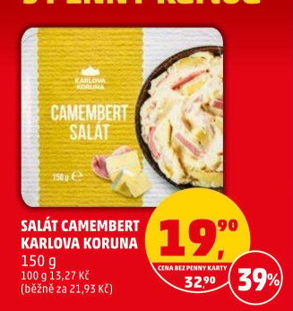 Salát camembert Karlova Koruna