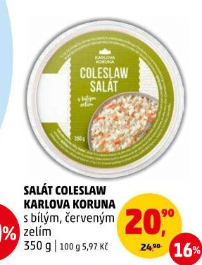 Salát coleslaw Karlova Koruna