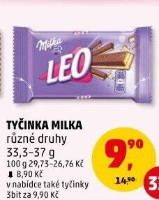 Tyčinka čokoládová Milka