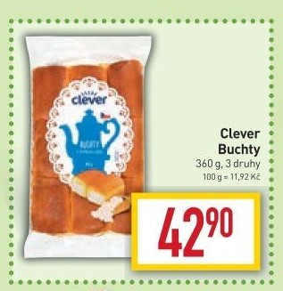 Buchty s náplní Clever