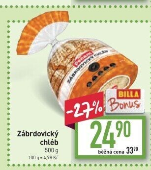Chléb zábrdovický Penam