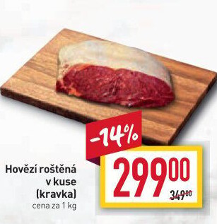 Hovězí roštěná